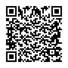 Kode QR untuk nomor Telepon +2694707065