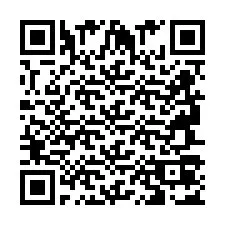 QR kód a telefonszámhoz +2694707090