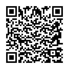 QR Code pour le numéro de téléphone +2694707101