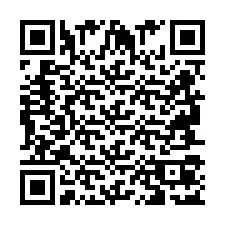 Codice QR per il numero di telefono +2694707108