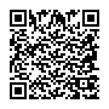 Código QR para número de teléfono +2694707118