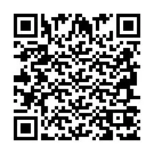 Kode QR untuk nomor Telepon +2694707120