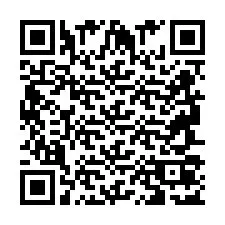 QR-код для номера телефона +2694707131