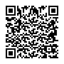 QR kód a telefonszámhoz +2694707146