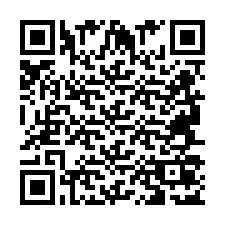 QR код за телефонен номер +2694707163