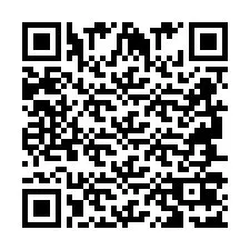 Código QR para número de telefone +2694707168