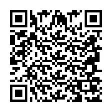 QR-code voor telefoonnummer +2694707170