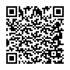 Codice QR per il numero di telefono +2694707174