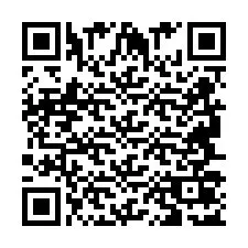 Código QR para número de teléfono +2694707176