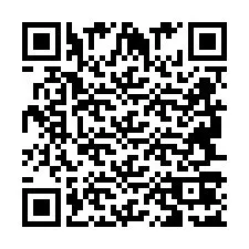 QR-code voor telefoonnummer +2694707192