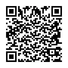 Codice QR per il numero di telefono +2694707206