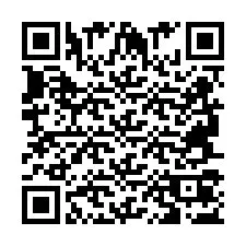 Codice QR per il numero di telefono +2694707213
