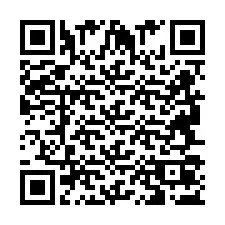 QR-code voor telefoonnummer +2694707222