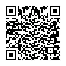 Codice QR per il numero di telefono +2694707224