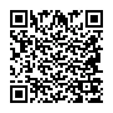 QR Code pour le numéro de téléphone +2694707256