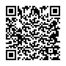 QR Code pour le numéro de téléphone +2694707266