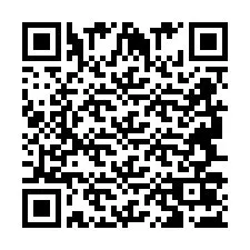 QR-code voor telefoonnummer +2694707272