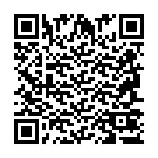 Codice QR per il numero di telefono +2694707331