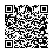 Codice QR per il numero di telefono +2694707360