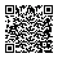 QR Code pour le numéro de téléphone +2694707366