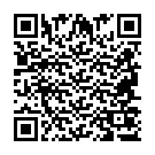 QR-code voor telefoonnummer +2694707377