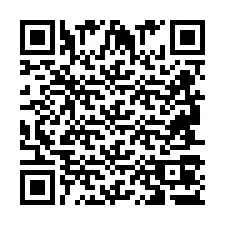 Codice QR per il numero di telefono +2694707389