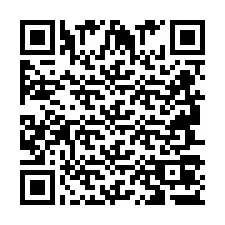 Código QR para número de teléfono +2694707394