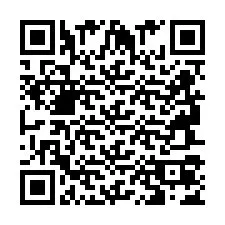 QR kód a telefonszámhoz +2694707400