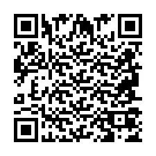 Código QR para número de teléfono +2694707419