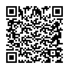 Kode QR untuk nomor Telepon +2694707421