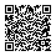 Codice QR per il numero di telefono +2694707441