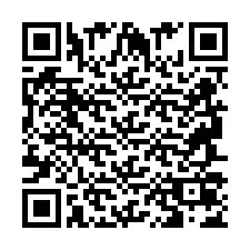 Código QR para número de telefone +2694707461