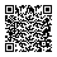 QR Code pour le numéro de téléphone +2694707475