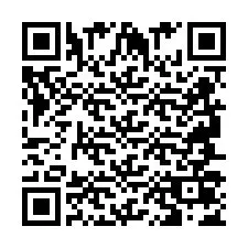 Código QR para número de teléfono +2694707478