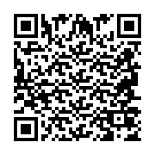 QR-Code für Telefonnummer +2694707479