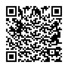 QR Code for Phone number +2694707507