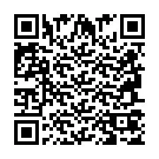 Kode QR untuk nomor Telepon +2694707510