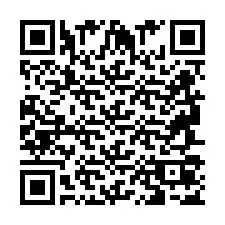 Kode QR untuk nomor Telepon +2694707521