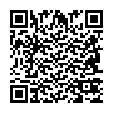 QR Code pour le numéro de téléphone +2694707546