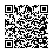 QR-code voor telefoonnummer +2694707554