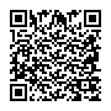 Código QR para número de telefone +2694707564