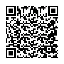 QR Code for Phone number +2694707579