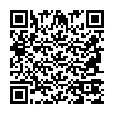 QR-koodi puhelinnumerolle +2694707583