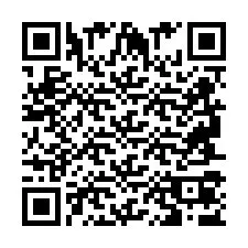 QR-code voor telefoonnummer +2694707609