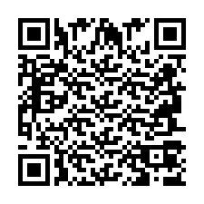 QR kód a telefonszámhoz +2694707684