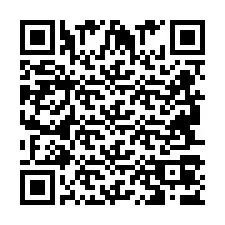 QR-koodi puhelinnumerolle +2694707686