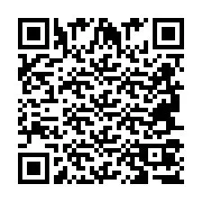 QR-koodi puhelinnumerolle +2694707713