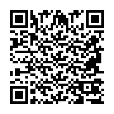 Codice QR per il numero di telefono +2694707717