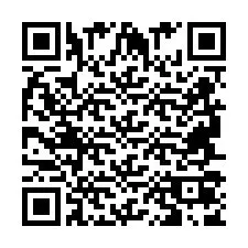 QR Code for Phone number +2694707827