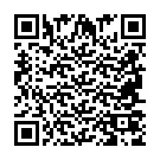 QR Code for Phone number +2694707837
